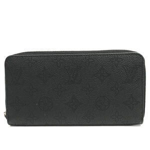 Louis Vuitton Zippy Wallet Mahina Long Noir Black
